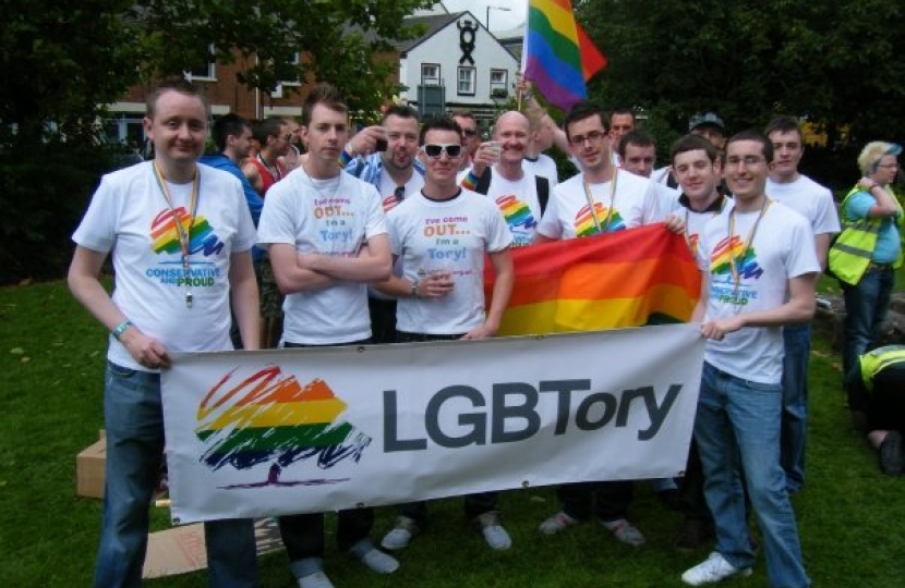 “Conservative and Proud” at Manchester Pride!